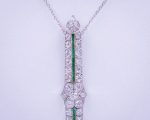 1.9_Carat_Diamond_Emerald_Pendant