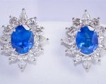 Sell Diamond Sapphire Earrings