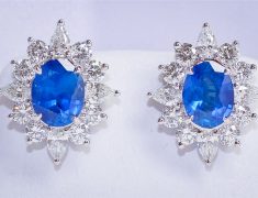 Sell Diamond Sapphire Earrings